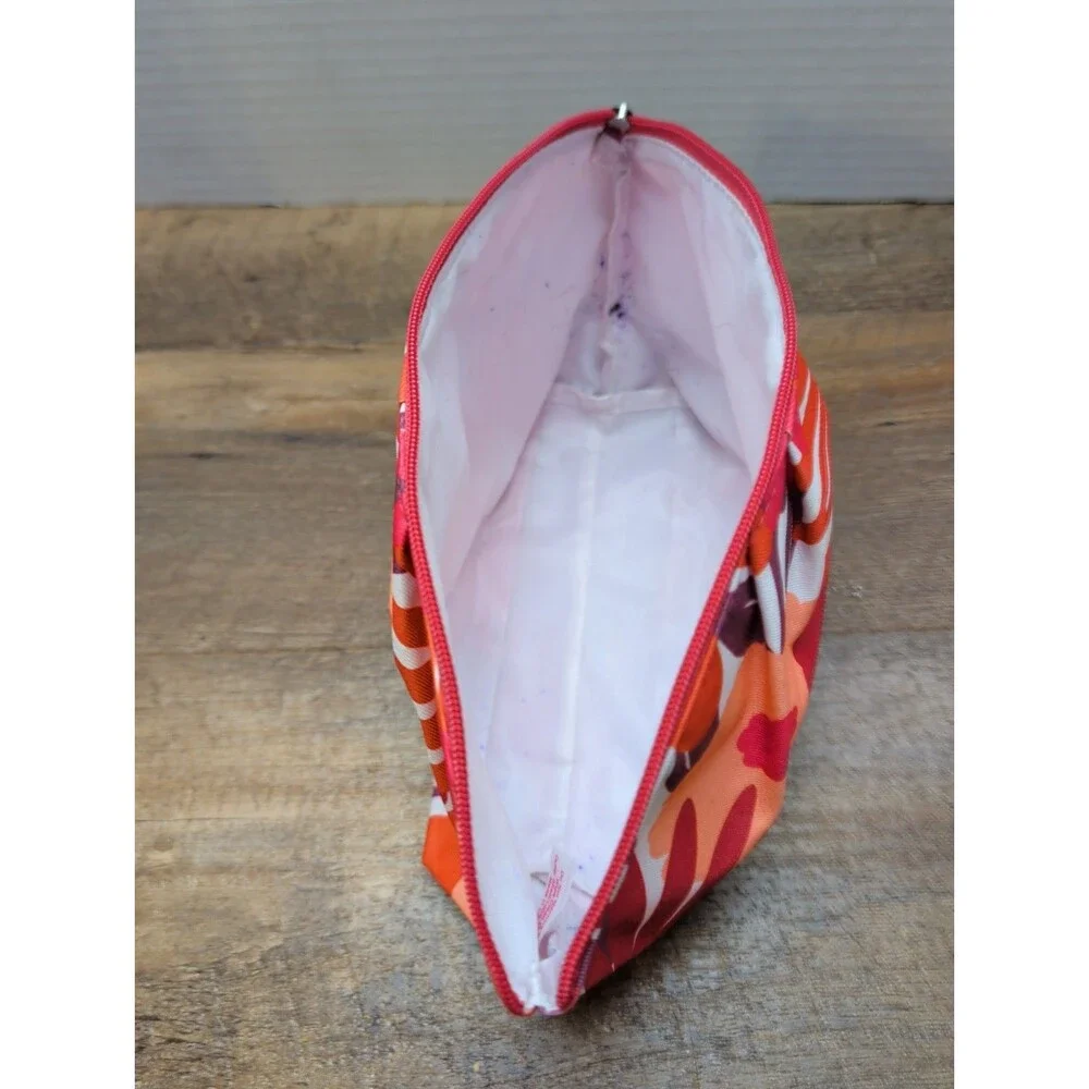 Vintage Makeup Bag Clinique SunFlower Pink Travel Bag